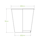 200ml / 6oz (80mm) Qty:1000