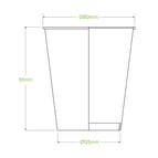 280ml / 8oz (80mm) Qty:1000
