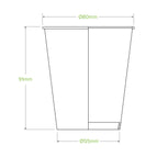 280ml / 8oz (80mm) Qty:1000