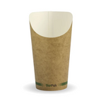 Medium chip cup Qty:1,000 / printed kraft-look