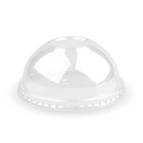 105mm PET dome lid Qty:1,000 / straw slot - clear