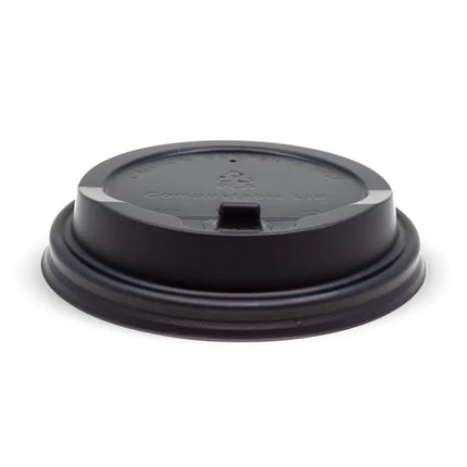 BioPak BCL-12PLA-R-B Reclosable CPLA 90mm Black