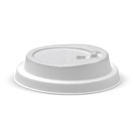BioPak Plup Plant Fibre BioCup Lids for Hot Coffee Cups