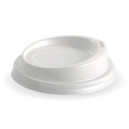 80mm PS small lid Qty:1,000 / fits all 80mm cups - white