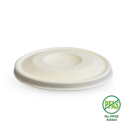 BioPak Plup Plant Fibre BioCup Lids for Cold Cups