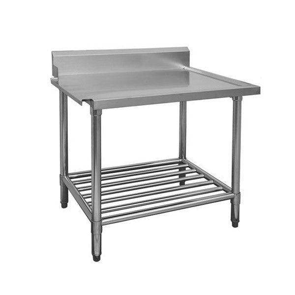 Modular Systems WBBD7-0600L/A stainless steel dishwasher sink & bench — front view