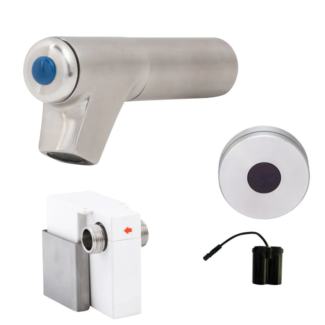 3Monkeez GUARDIAN Stainless Steel Sensor Operated Bib Tap. 6 Second Timed Flow. 1/2” FI BSP