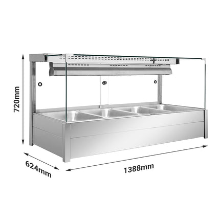 Bonvue BM14SC Bain Marie — Control Panel