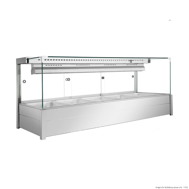 Bonvue BM17SC Bain Marie - Side View