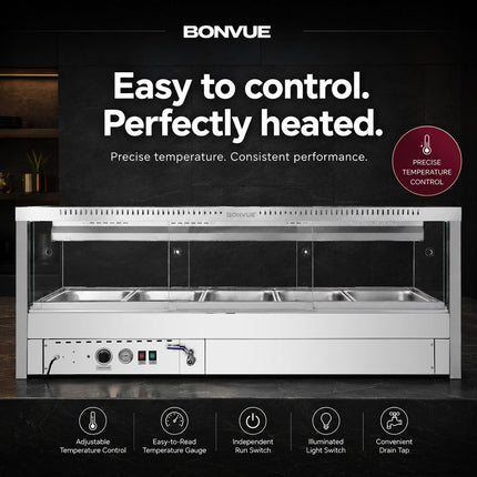Bonvue BM17SC Bain Marie - Pan Divider Detail