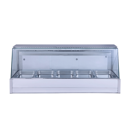 Bonvue Angled Countertop Wet and Dry Bain Marie BM17TC - BM17TC