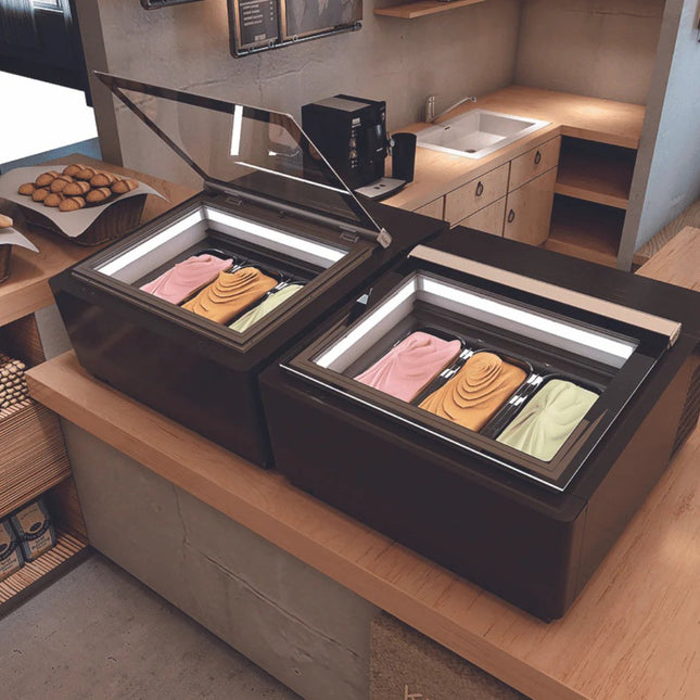 Bonvue Bench Top Gelato / Ice cream Display Showcase CGD-03B - commercial kitchen equipment - CGD-03B Image 2