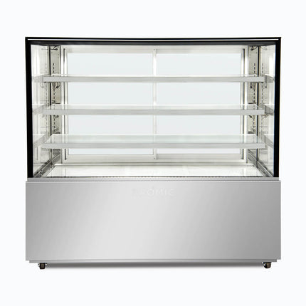 Bromic Cake Display | Cold Food Display 1500mm 686L 4 Tier - FD4T1500C-NR