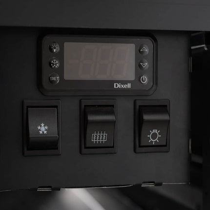 Bromic DD1875SG-NR Square Glass Deli Display