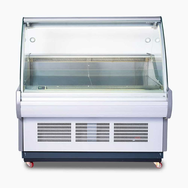 Bromic DD1250CG-NR Curved Glass Deli Display