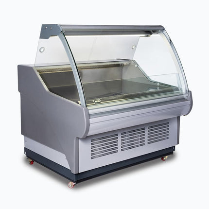 Bromic DD1250CG-NR Curved Glass Deli Display