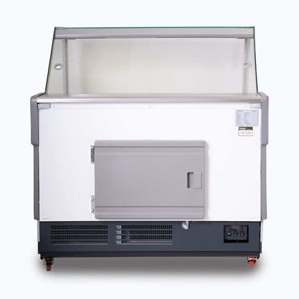 Bromic DD1250SG-NR Square Glass Deli Display