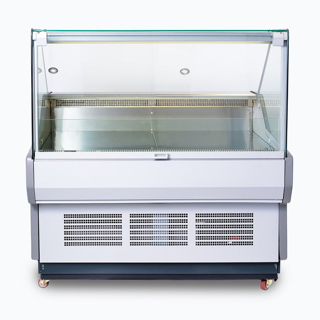 Bromic DD1250SG-NR Square Glass Deli Display