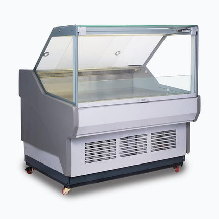Bromic DD1250SG-NR Square Glass Deli Display