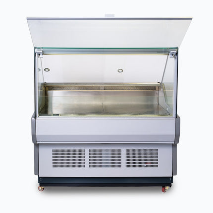 Bromic DD1250SG-NR Square Glass Deli Display