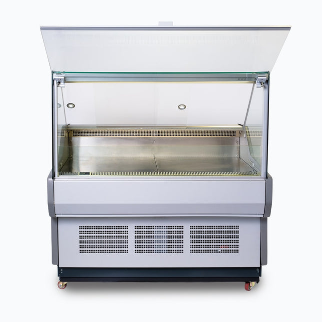 Bromic DD1250SG-NR Square Glass Deli Display