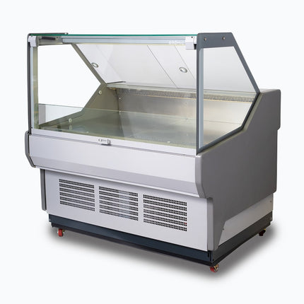 Bromic DD1250SG-NR Square Glass Deli Display