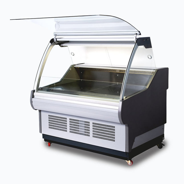 Bromic DD1875CG-NR Curved Glass Deli Display