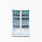 Bromic White Upright 2 Door Display Fridge 885L GM0900LWECO-NR