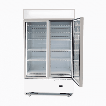 Bromic Display Fridge Cassette Flat Glass Door LED GM1000LWCAS