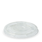 300-700ml Flat Straw Hole Clear BioCup Qty:1,000