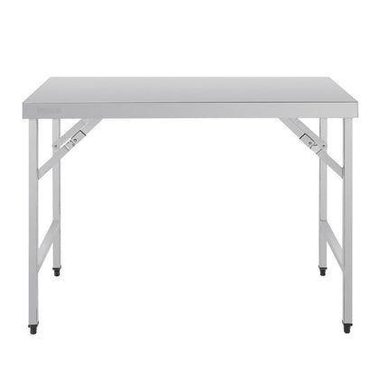 Vogue Stainless Steel Folding Table