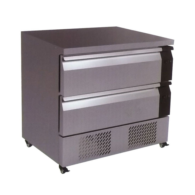 Thermaster CBR2-3 drawer fridge — front view