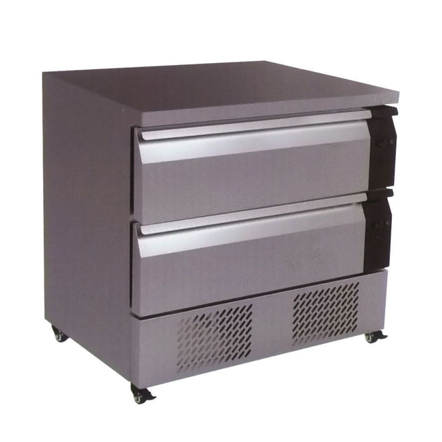 Thermaster CBR2-2 drawer fridge — front view