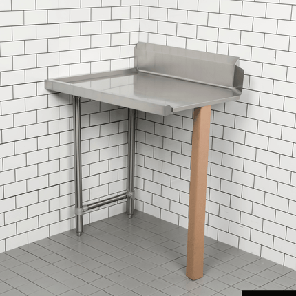 Modular Systems CDT-600R Clean Dish Table - Front View