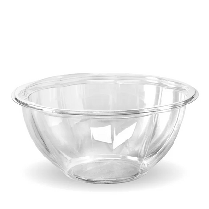 BioPak CF-SB-32-V2 1,080ml (32oz) salad bowl clear