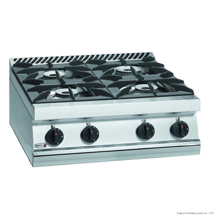 Fagor CG7-40H Gas Cooktop — front view
