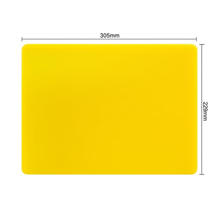Hygiplas Low Density Set of 7 Chopping Board Set - 229x305x12mm
