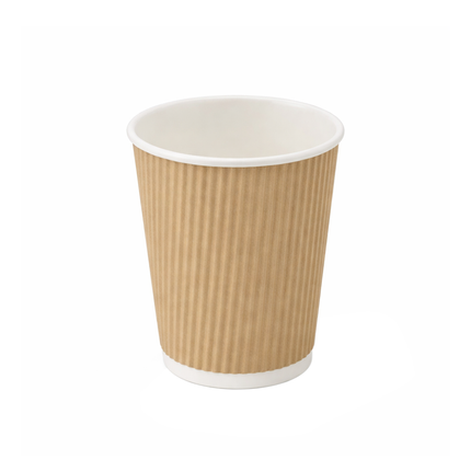PakMax Kraft Corrugated Hot Paper Cups