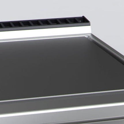 Fagor 900 Series Natural Gas Chrome 2 Zone Fry Top Griddle FTG-C9-10L