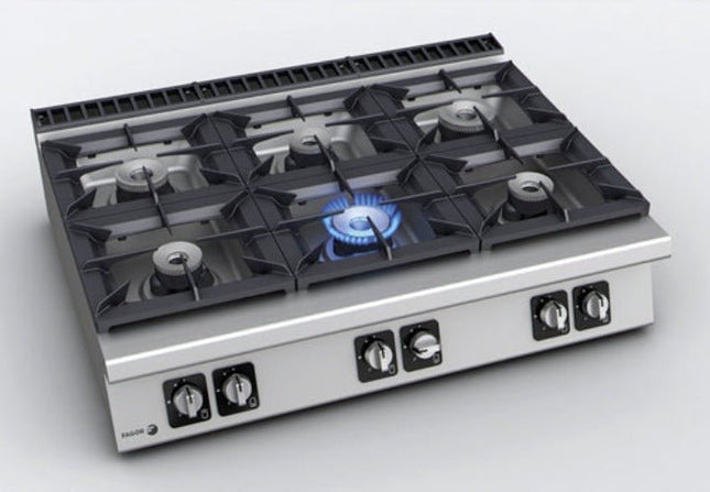 Fagor C-G960H gas cooktop / stove — view 2