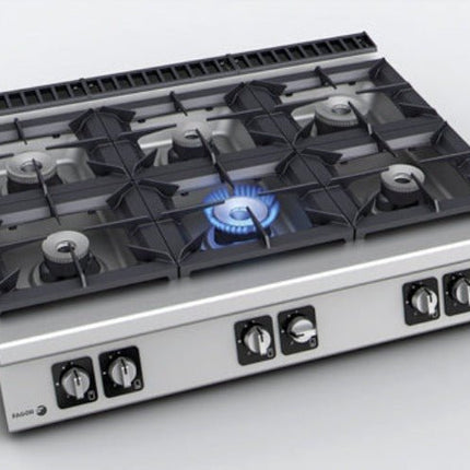 Fagor Kore 900 Series Gas 6 Burner With Gas Oven C-G961OPH