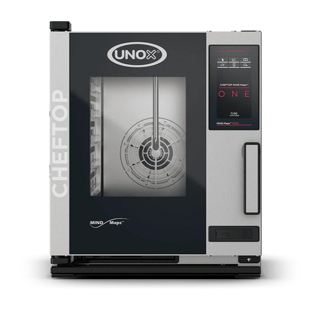 UNOX CHEFTOP MIND.Maps ONE Electric  Combi Oven Steamer 5 Tray GN 2/3 XECC-0523