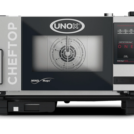 UNOX CHEFTOP MIND.Maps ONE Electric  Combi Oven Steamer 3 Tray GN 1/1 XEVC-0311