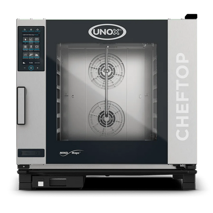 UNOX CHEFTOP MIND.Maps PLUS Electric  Combi Oven Steamer 6 Tray GN 2/1 XEVC-0621