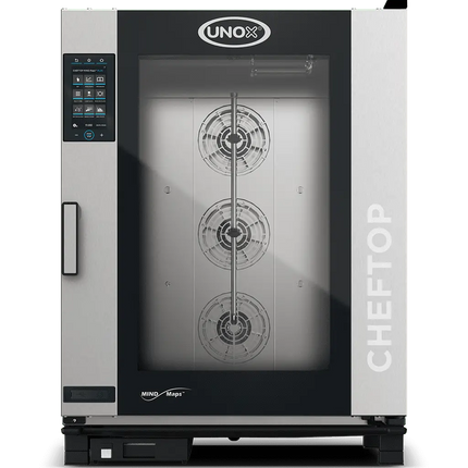 UNOX CHEFTOP MIND.Maps PLUS Electric  Combi Oven Steamer 10 Tray GN 2/1 XEVC-1021
