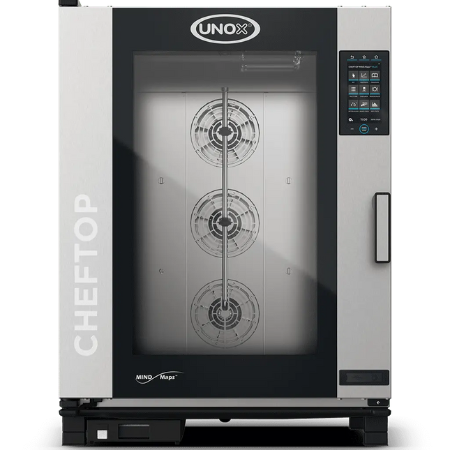 UNOX CHEFTOP MIND.Maps PLUS Electric  Combi Oven Steamer 10 Tray GN 2/1 XEVC-1021