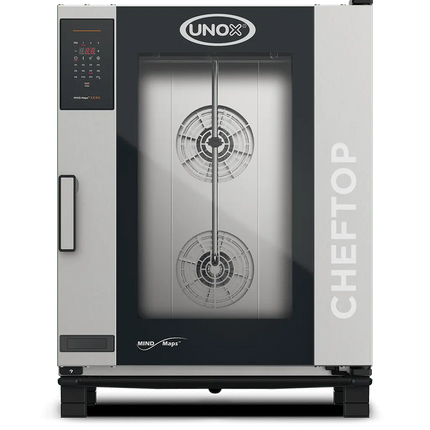 UNOX CHEFTOP MIND.Maps ZERO Electric Combi Oven Steamer 10 Tray GN 1/1 XEVC-1011