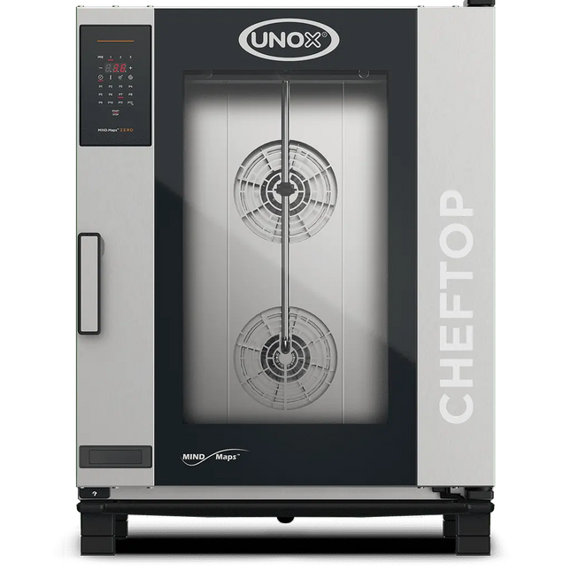 UNOX CHEFTOP MIND.Maps ZERO Electric Combi Oven Steamer 10 Tray GN 1/1 XEVC-1011