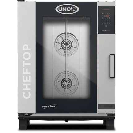 UNOX CHEFTOP MIND.Maps ZERO Electric Combi Oven Steamer 10 Tray GN 1/1 XEVC-1011