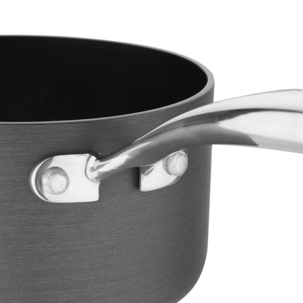 Vogue Anodised Aluminium Non Stick Sauce Pan 160mm